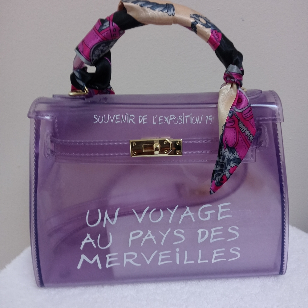 PVC Crossbody Bag